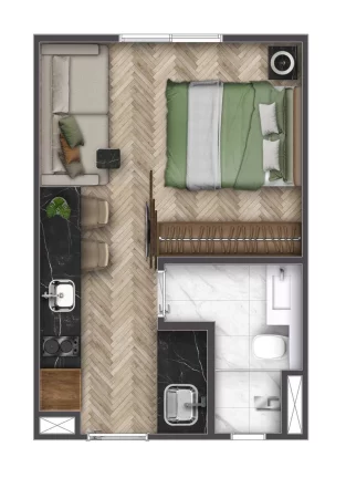 Imagem STUDIO RESIDENCIAL em São Paulo - SP, Vila Olímpia