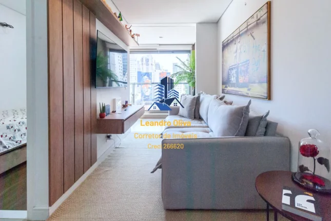 Imagem Condomínio Praça Da Vila - Apartamento tipo para venda em Vila Nova Conceição com 2 quartos, sendo 1 suíte, 56m²