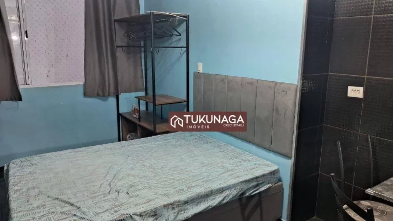Imagem Apartamento com 1 dormitório para alugar, 32 m² por R$ 1.660,00/mês - Centro - Guarulhos/SP
