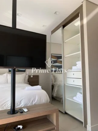 Imagem Flat disponível para locação no VHouse Faria Lima, com 46m², 1 dormitório e 1 vaga