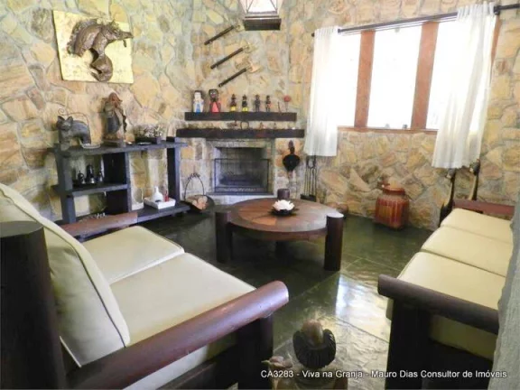 Imagem Casa em cond fechado estilo rústico - 500 m² em terreno 2.000 m²