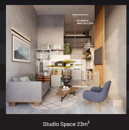 Studio para venda na Vila Clementino com 23m2