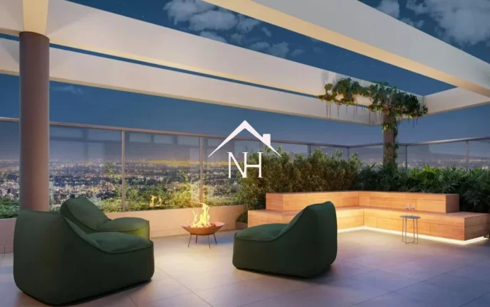 Imagem studio de 26m em Indianópolis com terraço gourmet,bicicletário,lavanderia,coworking,fitness,piscina,pet place,espaço gourmet,lareira,yoga,skybar