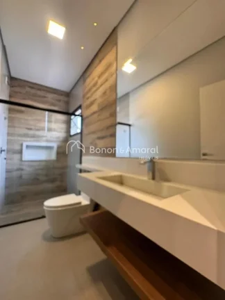 Imagem Sobrado novo de alto padrão com projeto moderno e conceito aberto. O imóvel conta com três amplas...