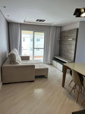 Imagem Apartamento Mobiliado com 77 m² 3 Dormitórios e 2 vagas de Gargens