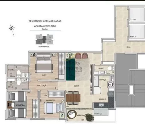 Imagem ADELMAR CADAR SANTA EFIGENIA GARCIA - Apartamento à venda no bairro Santa Efigênia - Belo Horizonte/MG