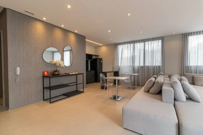 Imagem Apartamento Moema Novo, Mobiliado - 20M², 1 Dorm, Ar Condicionado, Lazer.