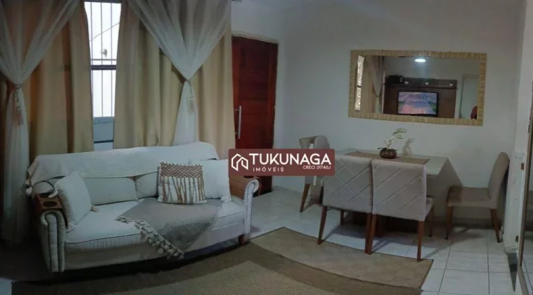 Imagem Apartamento com 2 dormitórios à venda, 52 m² por R$ 212.000,00 - Pimentas - Guarulhos/SP