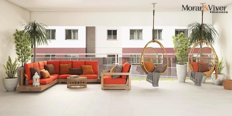 Imagem Apartamento para Venda em Pinhais, Alto Tarumã, 2 dormitórios, 1 suíte, 2 banheiros, 1 vaga