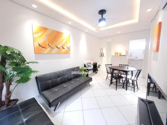 Imagem Apartamento com 1 dormitório à venda, 45 m² por R$ 240.000 - Enseada - Guarujá/SP