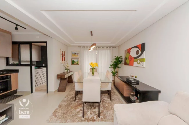 Imagem Sobrado com 3 quartos sendo 1 suíte à venda, 118 m² por R$ 795.000 - Santa Cândida - Curitiba/PR