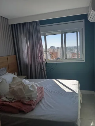 Imagem Conforto e Praticidade: Apartamento 1 Dormitório com Área de Lazer e Climatização Perfeita