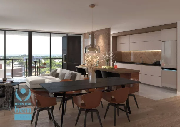 Imagem Apartamento 93 m² com 3 quartos (1 suíte) à venda por R$ 1.040.575 - Bacacheri - Curitiba/PR