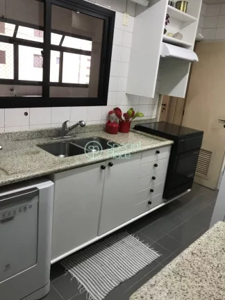 Imagem Apartamento em Moema com 03 suítes e 02 vagas. Condomínio conta com Espaço Gourmet, Academia, Bri...