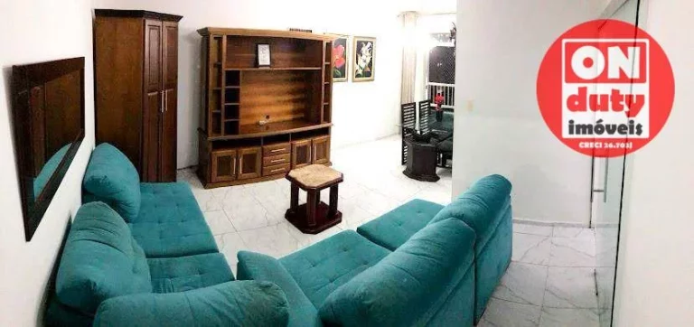 Imagem Apartamento com 2 quartos à venda, 85 m² por R$ 400.000 - Centro - São Vicente/SP