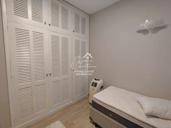 Imagem Apartamento de luxo à venda ou locação em Guarujá-SP, Pitangueiras: 4 quartos, 1 suíte, 2 salas, 3 banheiros, 1 vaga, 160m².