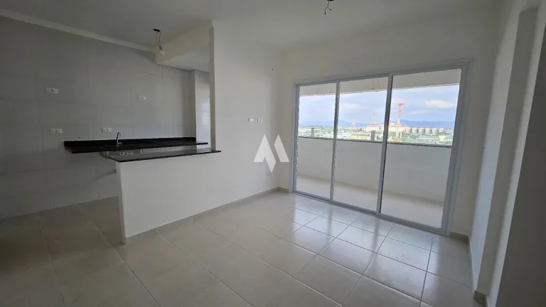 Imagem Apartamento com 1 dormitório, NOVO, em condomínio com lazer, em Santos.
