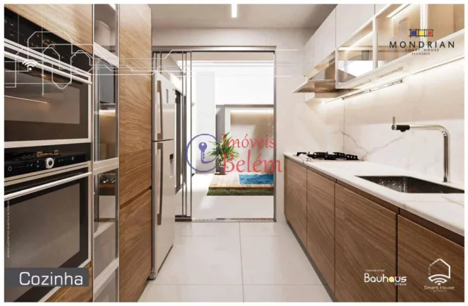 Imagem Casa com automação em condomínio MONDRIAN SMART HOUSE