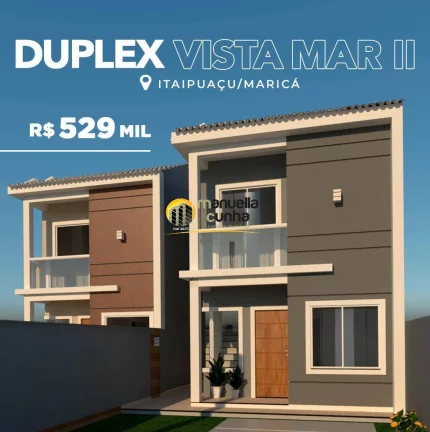 Duplex 3Qts, sendo 2Suítes Mar - Área Nobre/Praia