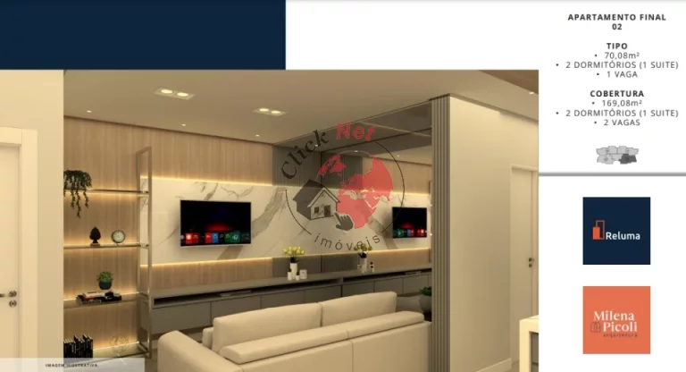Imagem Apartamento com 2 dormitórios à Venda na Vila Alzira em Santo André