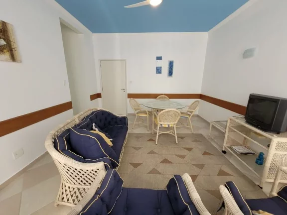 Imagem Apartamento com 2 dormitórios à venda, 101 m² por R$ 550.000,00 - Pitangueiras - Guarujá/SP