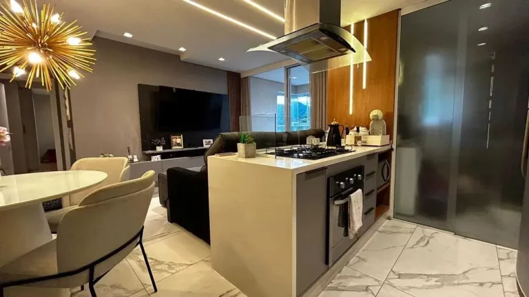 Imagem Apartamento com 2 suítes e 2 vagas de garagem em Ressacada - Itajaí