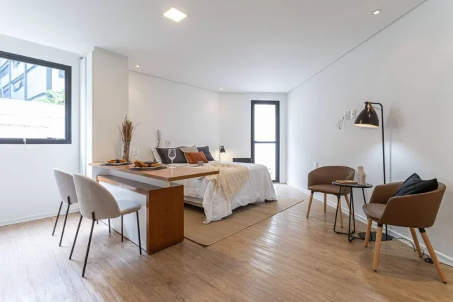 Imagem Apartamento Moema Pássaros - 34M², 1 Dorm, 1 Vaga, Lazer Completo.