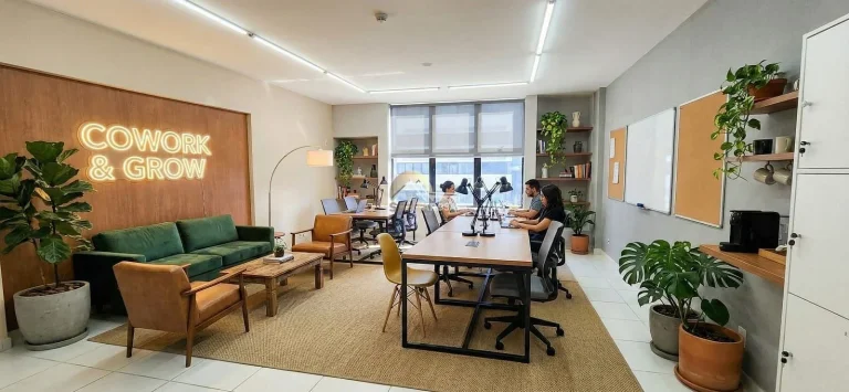 Foto do imóvel: Sala comercial reformada, andar alto e vista livre. Copa e banheiro. Condomínio baixo. Em Brotas, p