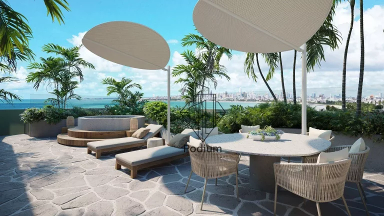 Imagem Apartamentos a beira mar, com varanda / sacada e vista mar para a praia de Intermares - AP1755