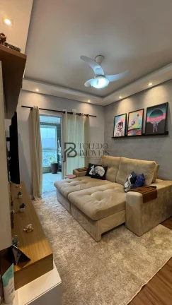 Imagem Apartamento de 2 Dormitórios sendo 1 suíte Porteira Fechada no bairro Canto do Forte - Praia Grande