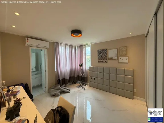 Imagem CASA DE LUXO PORTEIRA FECHADA NO ALPHAVILLE 2 SALVADOR | 3 SUÍTES (2 MASTER) | PROJETO ASSINADO