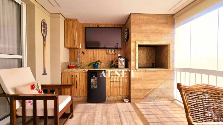 Imagem Apartamento com 3 suítes e varanda gourmet na Mooca