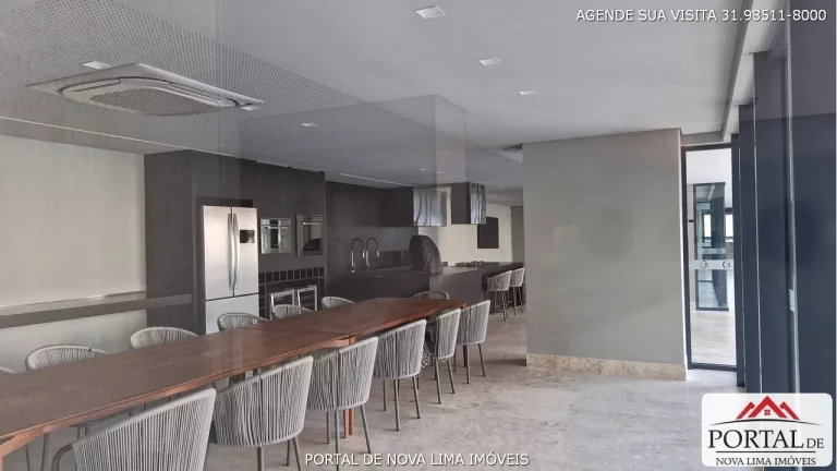 Imagem Apartamento 4 quartos novo a venda no Vila da Serra 232 m² e com área de lazer