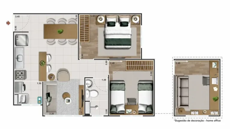 Imagem APARTAMENTO RESIDENCIAL em Rio de Janeiro - RJ, Itanhangá