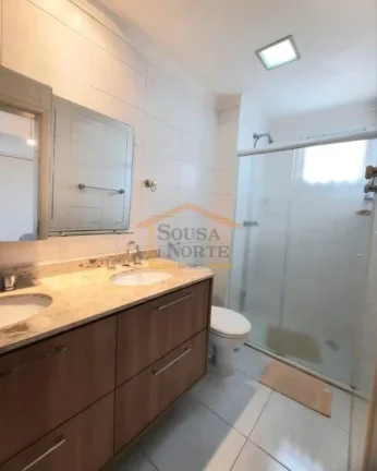Imagem Apartamento resultante da junção de duas unidades com 183 m², 3 dormitórios, sendo 3 suites, 3 b...