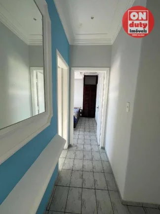 Imagem Apartamento com 2 dormitórios para alugar, 80 m² por R$ 3.800,00/mês - Boqueirão - Santos/SP