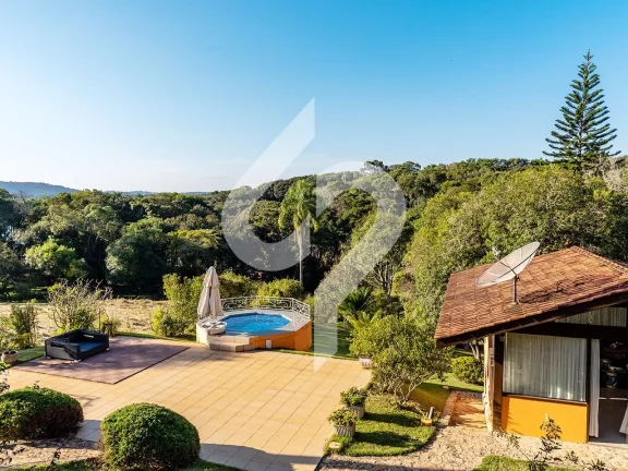 Imagem Incrível residência de campo à venda no condomínio Porto de Ibiúna que possui infraestrutura completa para apreciadores de esportes naúticos