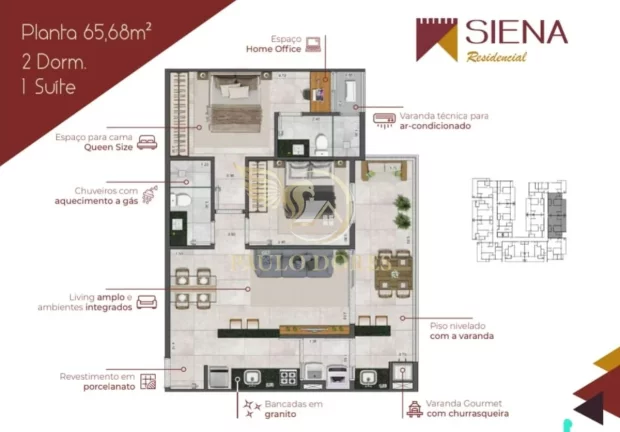 Imagem APARTAMENTO À VENDA COM 2 SUÍTES NO ITAGUÁ EM UBATUBA-SP