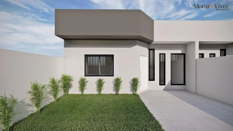 Imagem Casa para Venda em São José dos Pinhais, Cruzeiro, 3 dormitórios, 1 suíte, 2 banheiros, 2 vagas