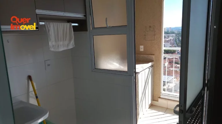 Imagem Apartamento à venda no Campos Elíseos, Edifício Sevilha: 3 quartos, 1 suíte, sala, 2 banheiros, 2 vagas - 93m². Quer Imóvel Negócios Imobiliários.