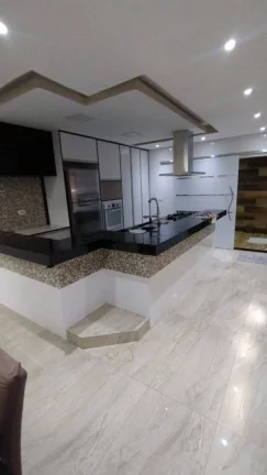 Imagem Sobrado com 3 dormitórios, 332 m² - venda por R$ 750.000,00 ou aluguel por R$ 3.880,00/mês - Parque Marajoara - Santo André/SP