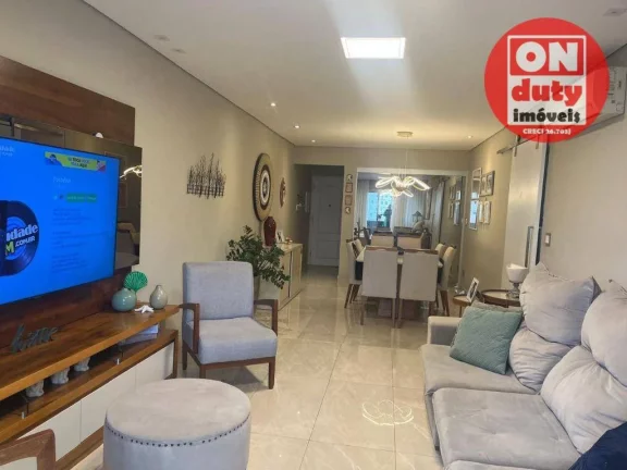 Imagem Apartamento à venda, 134 m² por R$ 995.000,00 - José Menino - Santos/SP