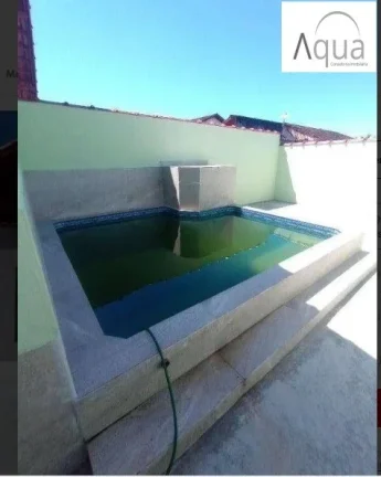 Imagem Casa para Venda em Mongaguá, Balneário Jussara, 2 dormitórios, 1 suíte, 1 banheiro, 2 vagas