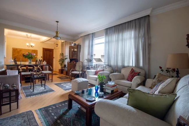 Imagem Apartamento em Higienopolis com 130m², 3 quartos ( 1 suíte ) e 1 vaga.
