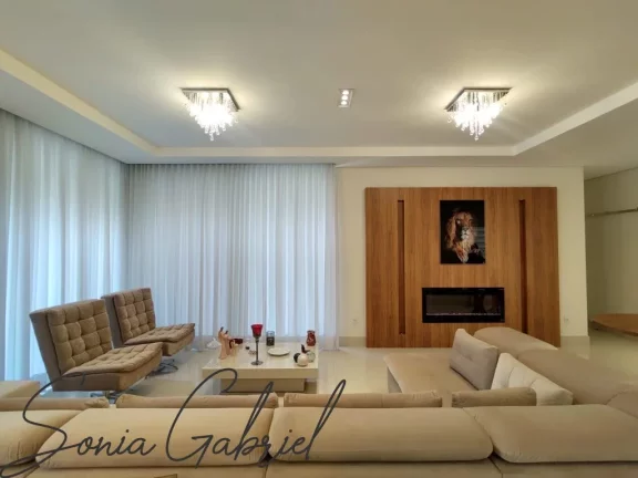Imagem Imóvel de luxo: Casa em condomínio à venda em Valinhos-SP, Condomínio Zürich Dorf - 4 quartos, 4 suítes, 3 salas, 6 banheiros, 6 vagas, 580m².