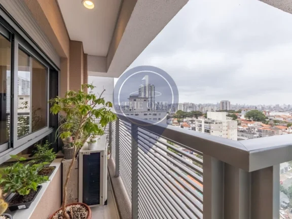 Imagem Apartamento de Alto Padrão com 2 Suítes na Vila Dom Pedro I, São Paulo-SP: 2 Quartos, 2 Salas, 3 Banheiros e 1 Vaga de Garagem!