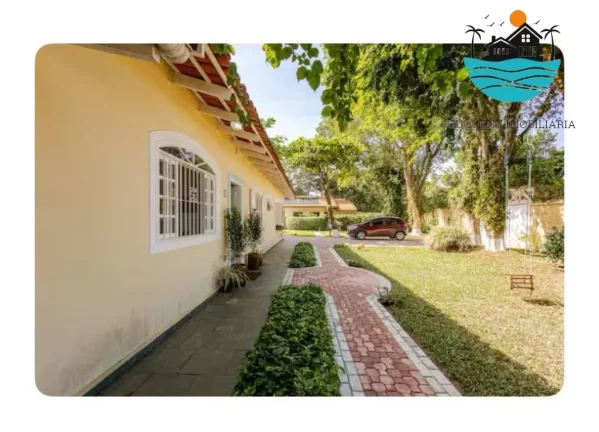 Imagem Casas para Aluguel de Temporada em Juquehy, 100 metros da praia, piscina, churrasqueira, 4 suíes, Max 12 pessoas | Juquehy Imobiliária