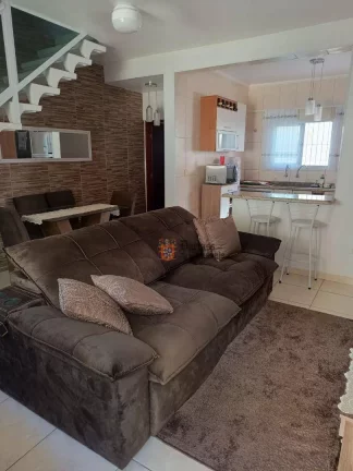 Imagem Sobrado com 2 dormitórios à venda, 79 m² por R$ 318.000 - Oceanópolis - Mongaguá/SP