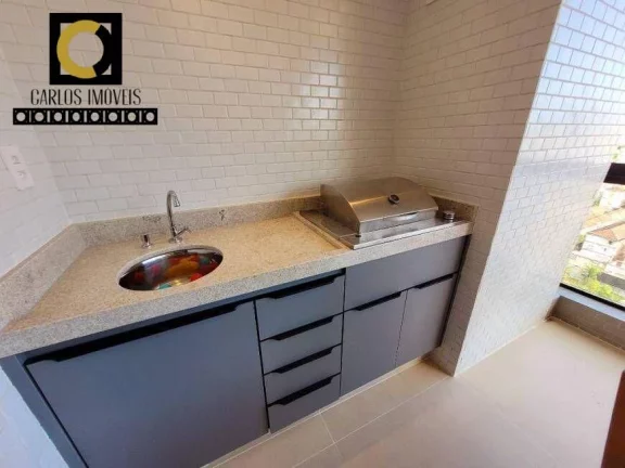 Imagem Vende-se apartamento alto padrão em andar alto na Aparecida - Santos