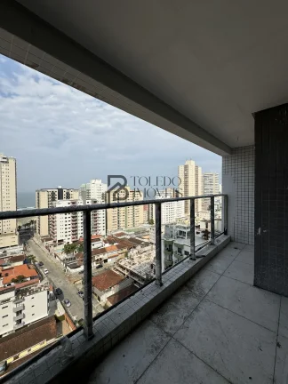 Imagem Apartamento novo vista mar, com 2 Dormitórios com suítes no bairro Aviação - Praia Grande